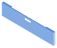 20" 1984-1999 Freightliner Classic Boxed End Bumper