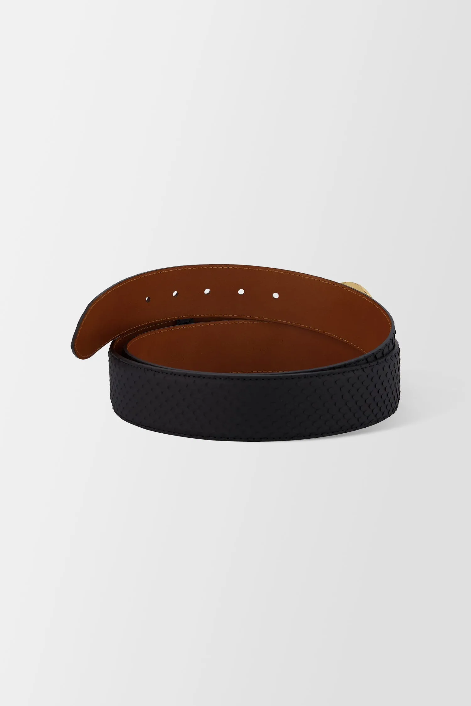 Billionaire Black/Gold Luxury Belt