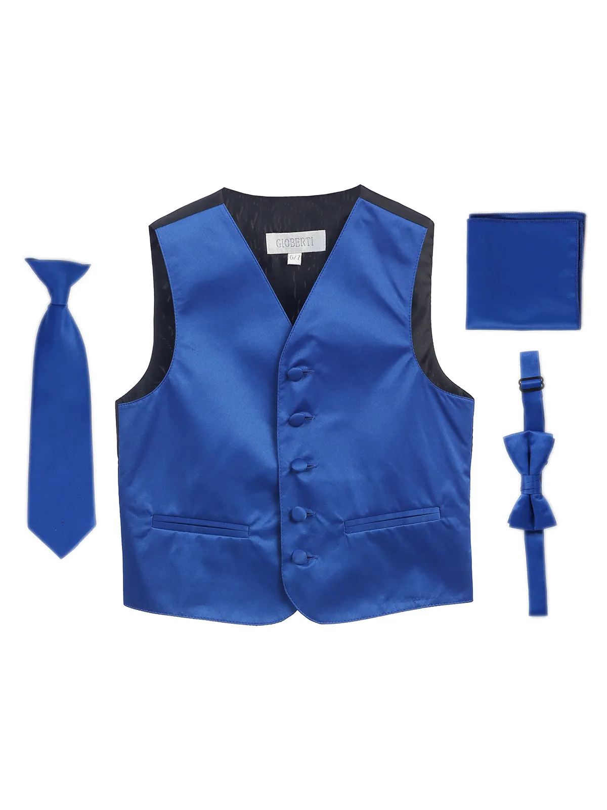 Boy's (8-18) 4 pc Formal Vest Set