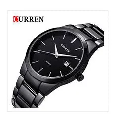 Luxury Waterproof Military Leather Mens Wristwatch