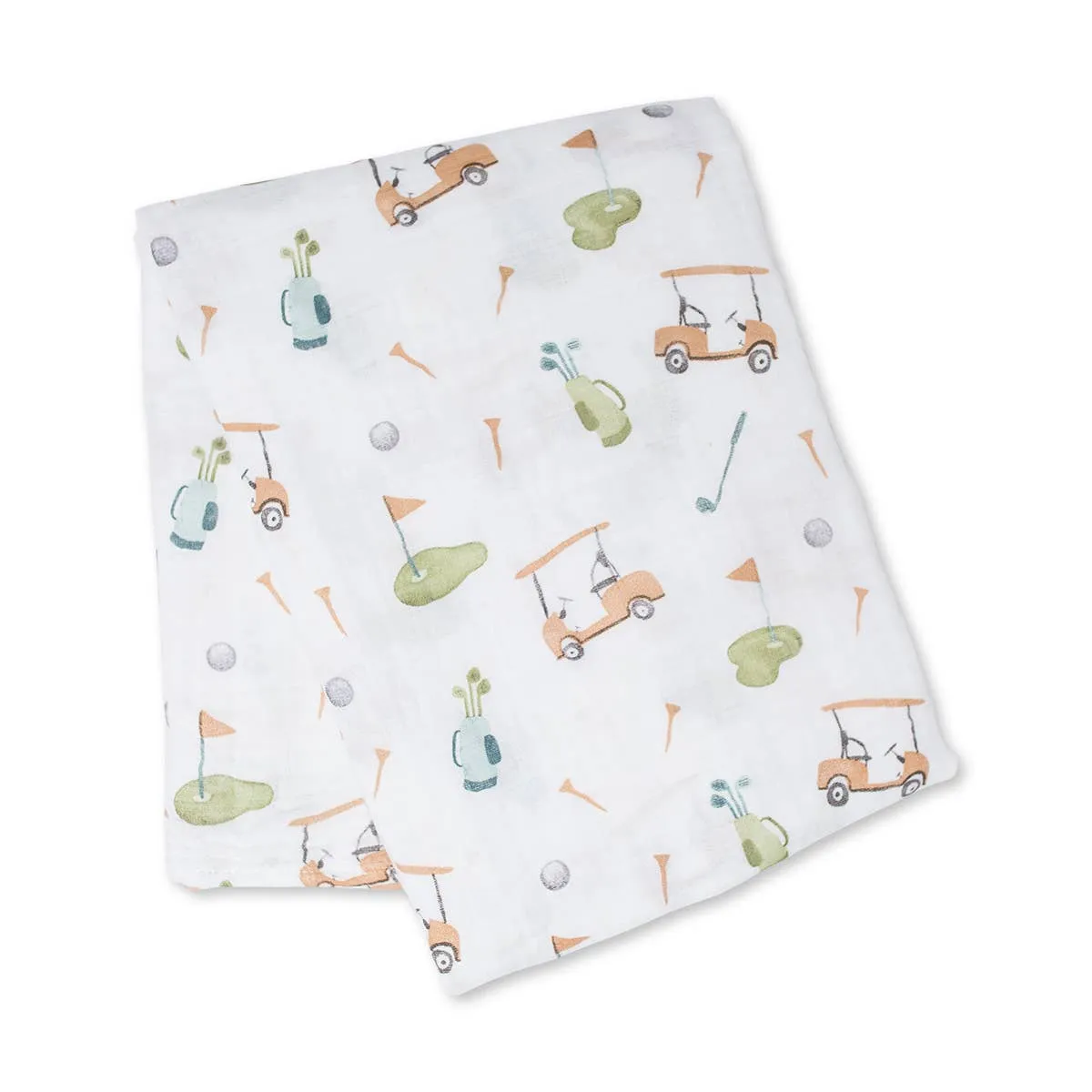 Classic Muslin Swaddle - Golf