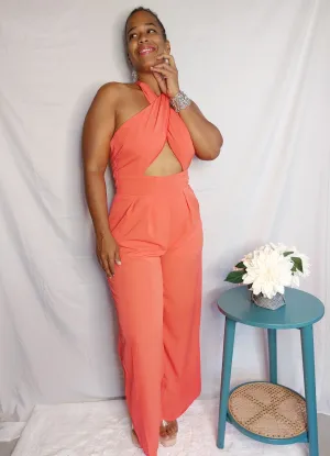 Coral Jumpsuit