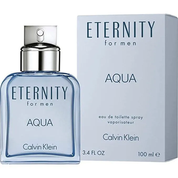 Eternity Aqua by Calvin Klein for Men Eau de Toilette 100 ml