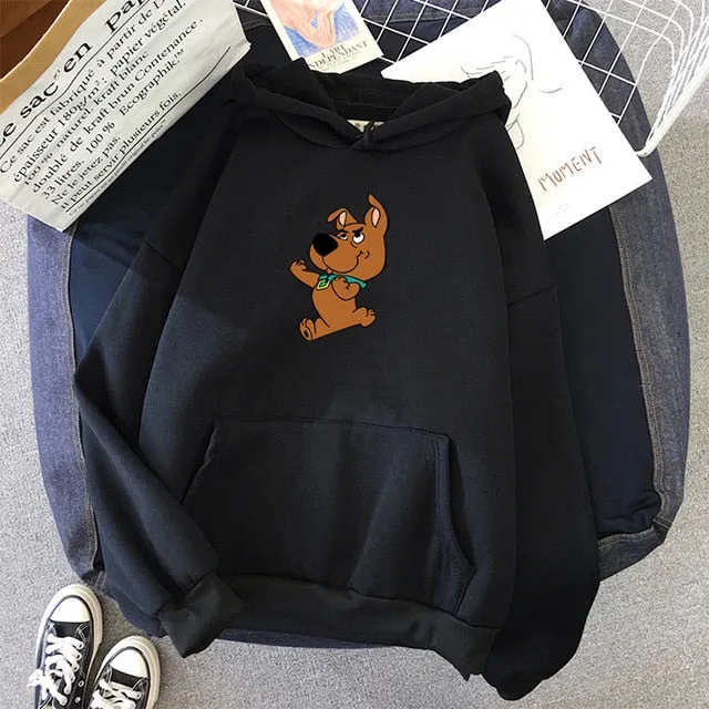 Hoodies oversized print Kangaroo Pocket Sweatshirts Hooded Harajuku Spring Casual Vintage Korean Pullovers Women sweetshirts