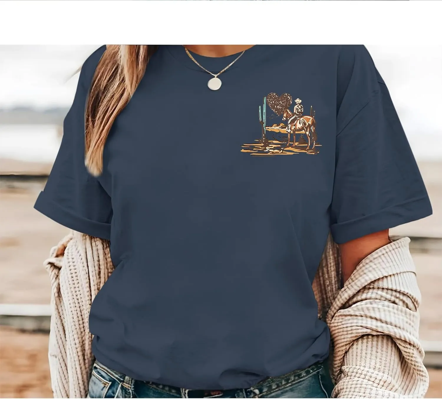 I Got A Heart Like A Truck T Shirt Women Country Music Shirts Nashville Concert Western Cowgirl Vintage Graphic Tee