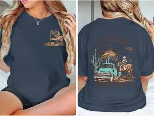 I Got A Heart Like A Truck T Shirt Women Country Music Shirts Nashville Concert Western Cowgirl Vintage Graphic Tee