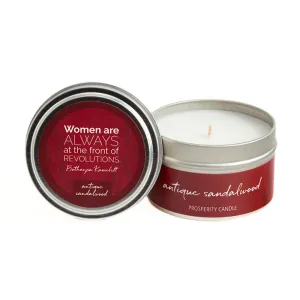 Inspiration 4oz Quote Candle - Antique Sandalwood