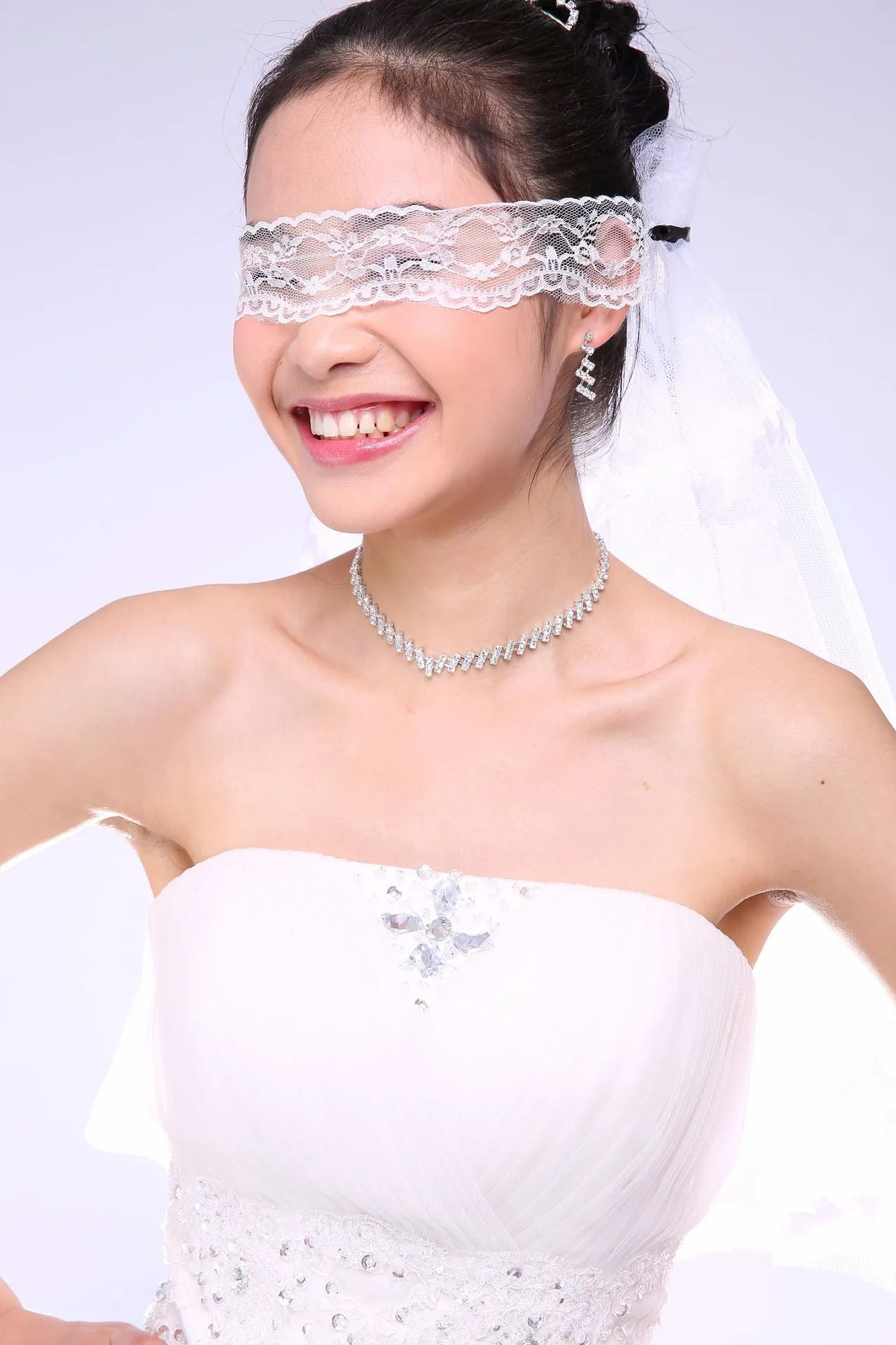 Luxury shiny necklace set
