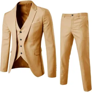 Men Suits Slim 3 Suit Business Wedding Party Jacket Vest & Pants Coat Wedding Suit Men Suits Mens Formal Mens Formal