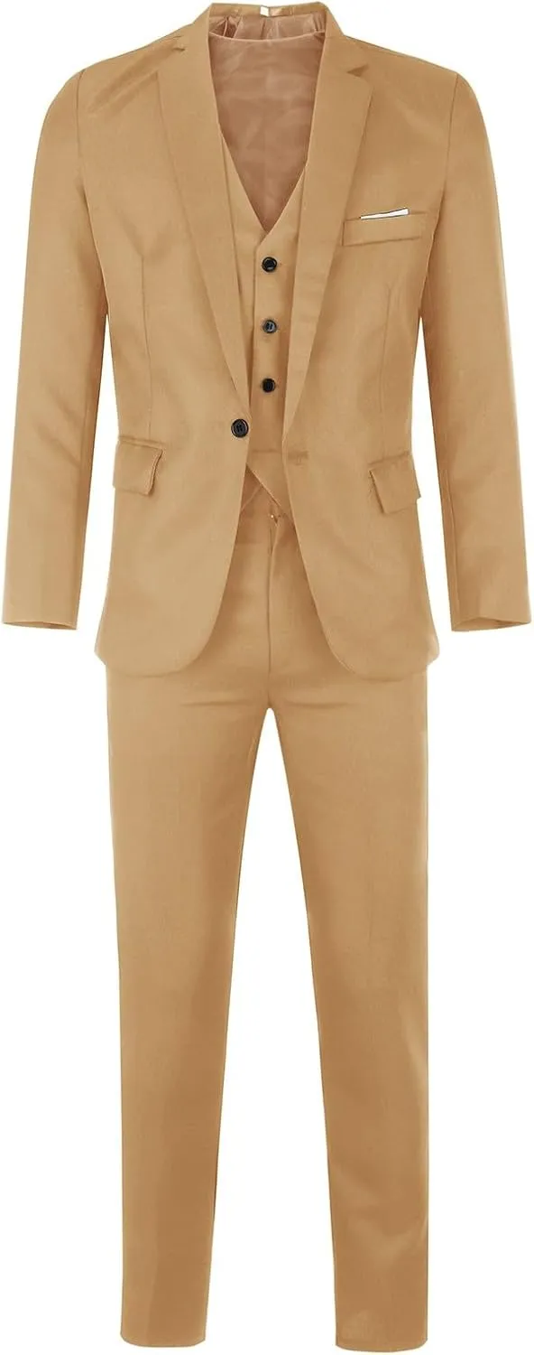 Men Suits Slim 3 Suit Business Wedding Party Jacket Vest & Pants Coat Wedding Suit Men Suits Mens Formal Mens Formal