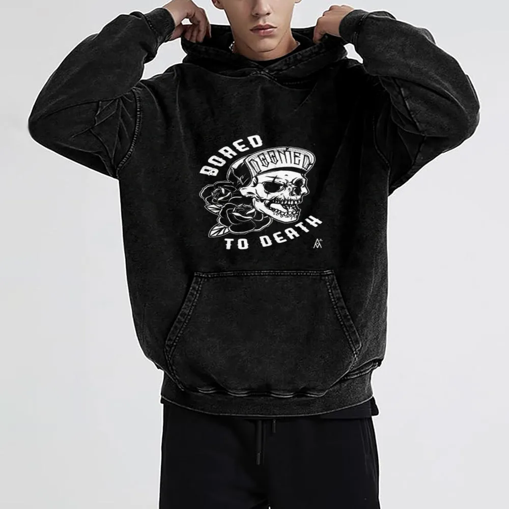 Mens Bored to death Hoodies