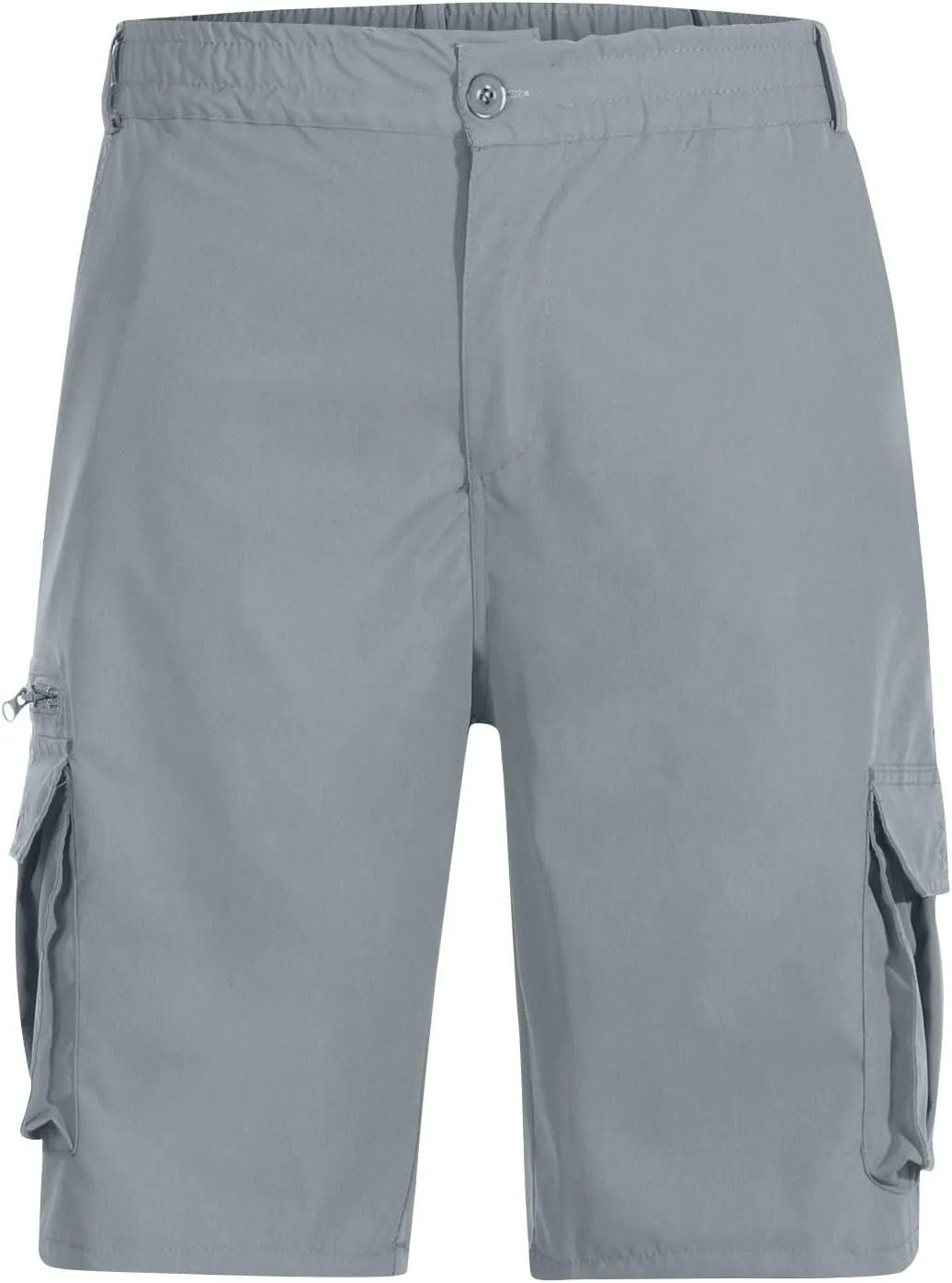 Mens Cargo Shorts Athletic Hiking High Waisted Shorts Summer Casual Knee Length Short Pants Tactical Pant with Pocket