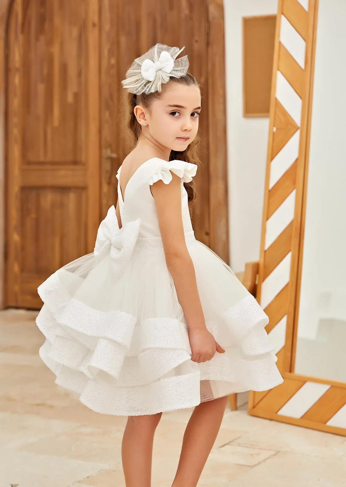 Mini Princessa Girls Formal Dress