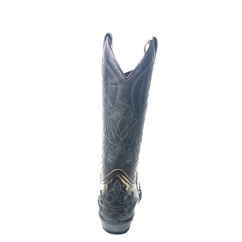 Sendra 11645 Mens Stylish Black Leather Boots