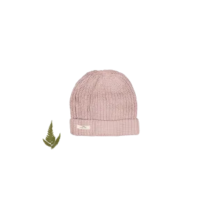 The Chunky Knit Hat - Mauve