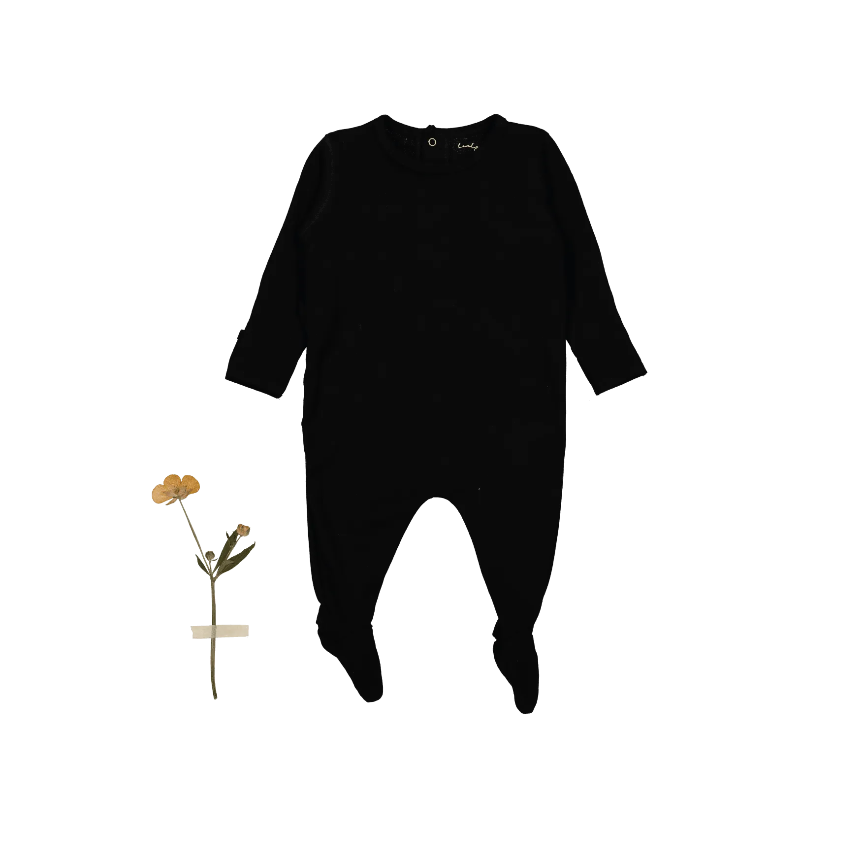 The Snap Romper - Black